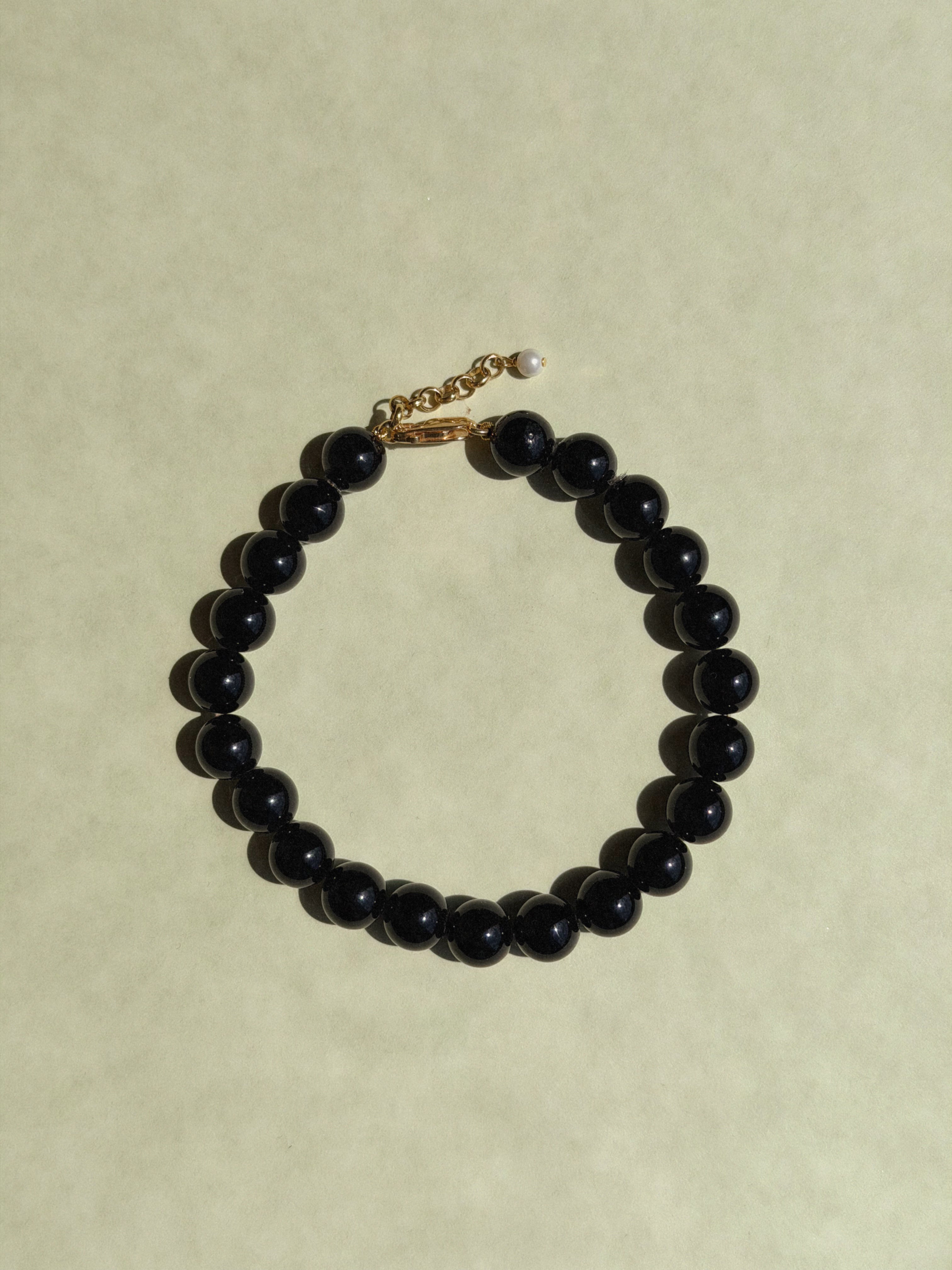 PALOMA ANKLET BLACK ONYX