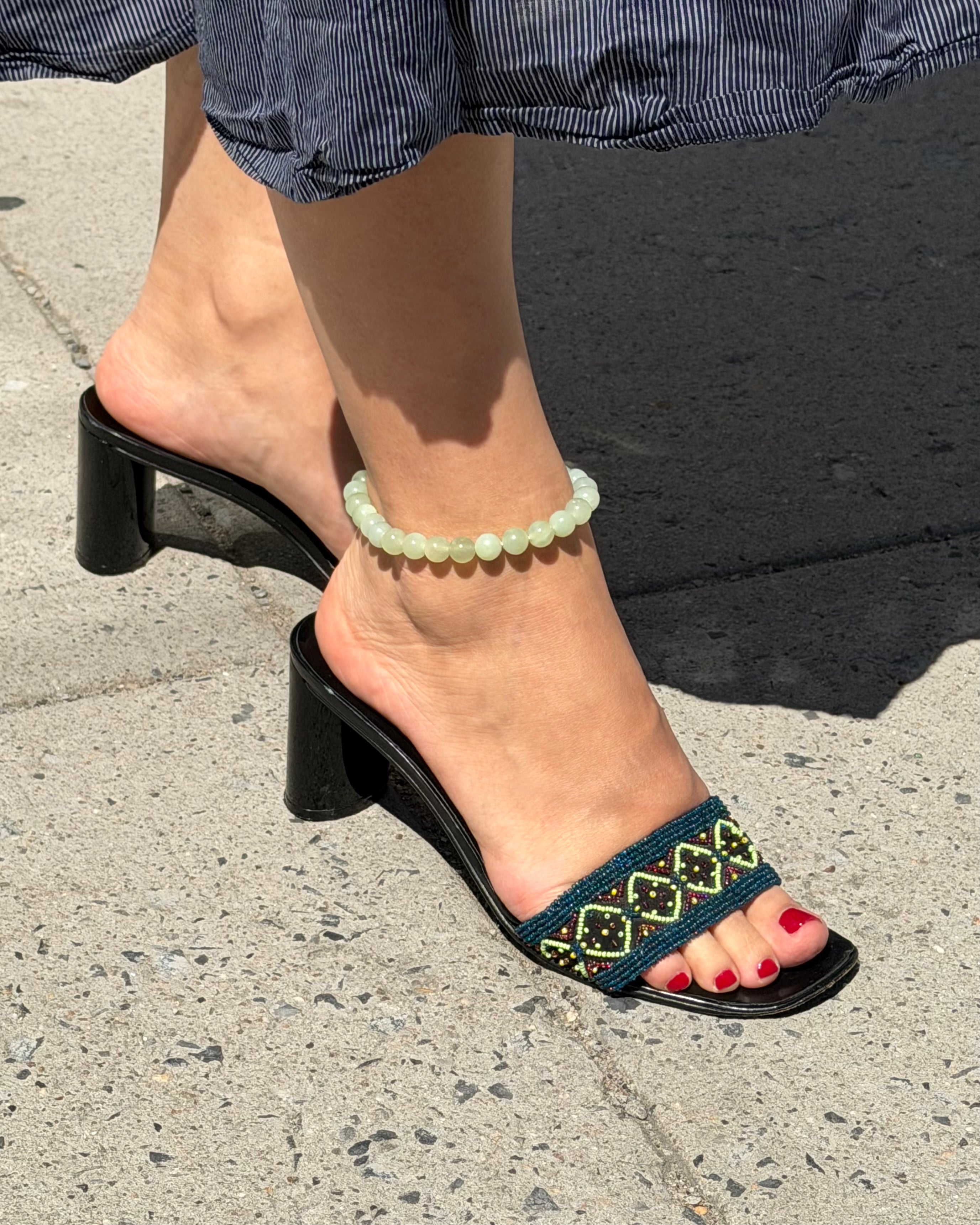 PALOMA ANKLET LIME JADE