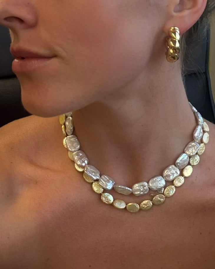 GOLDIE PEARL NECKLACE