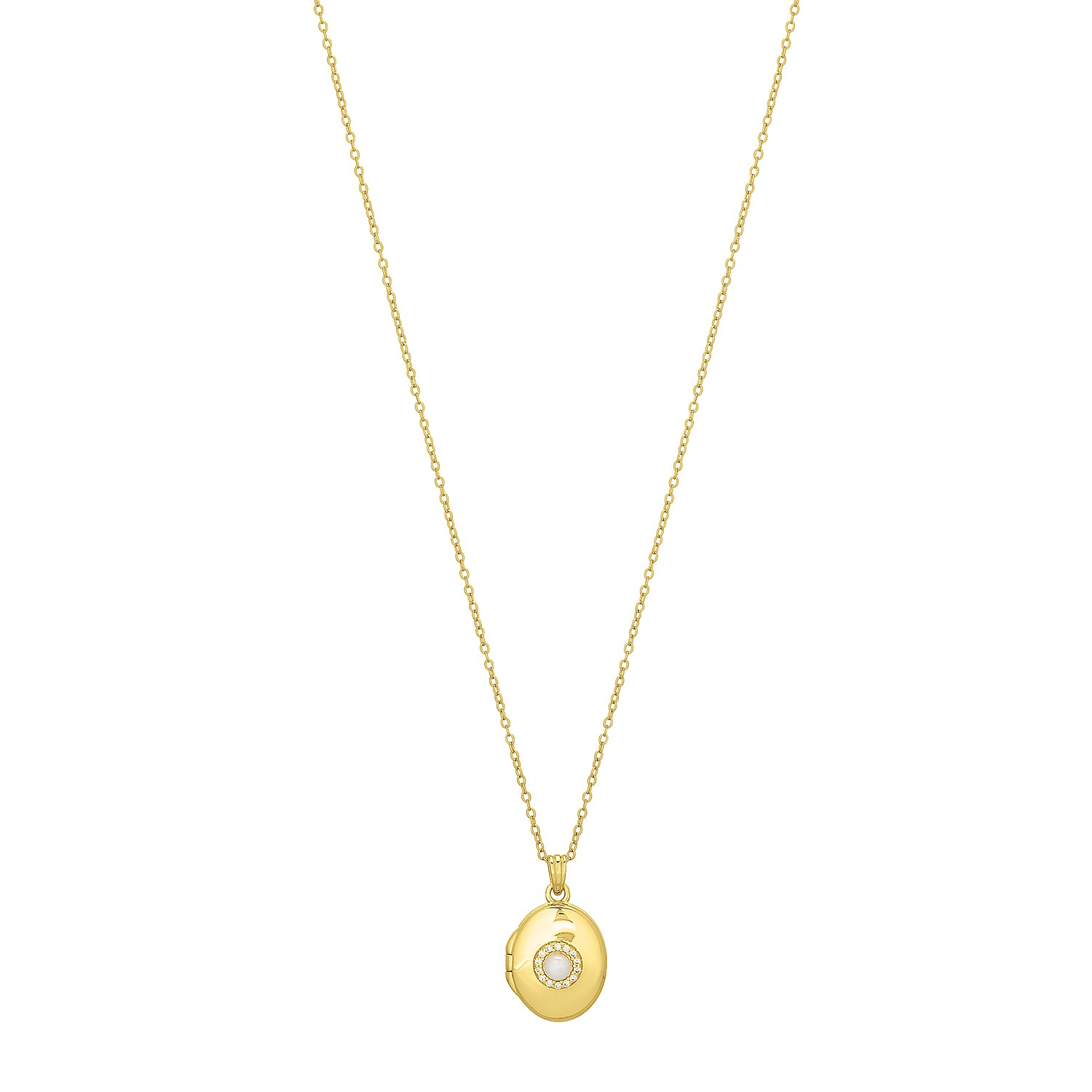 RORY LOCKET NECKLACE GOLD