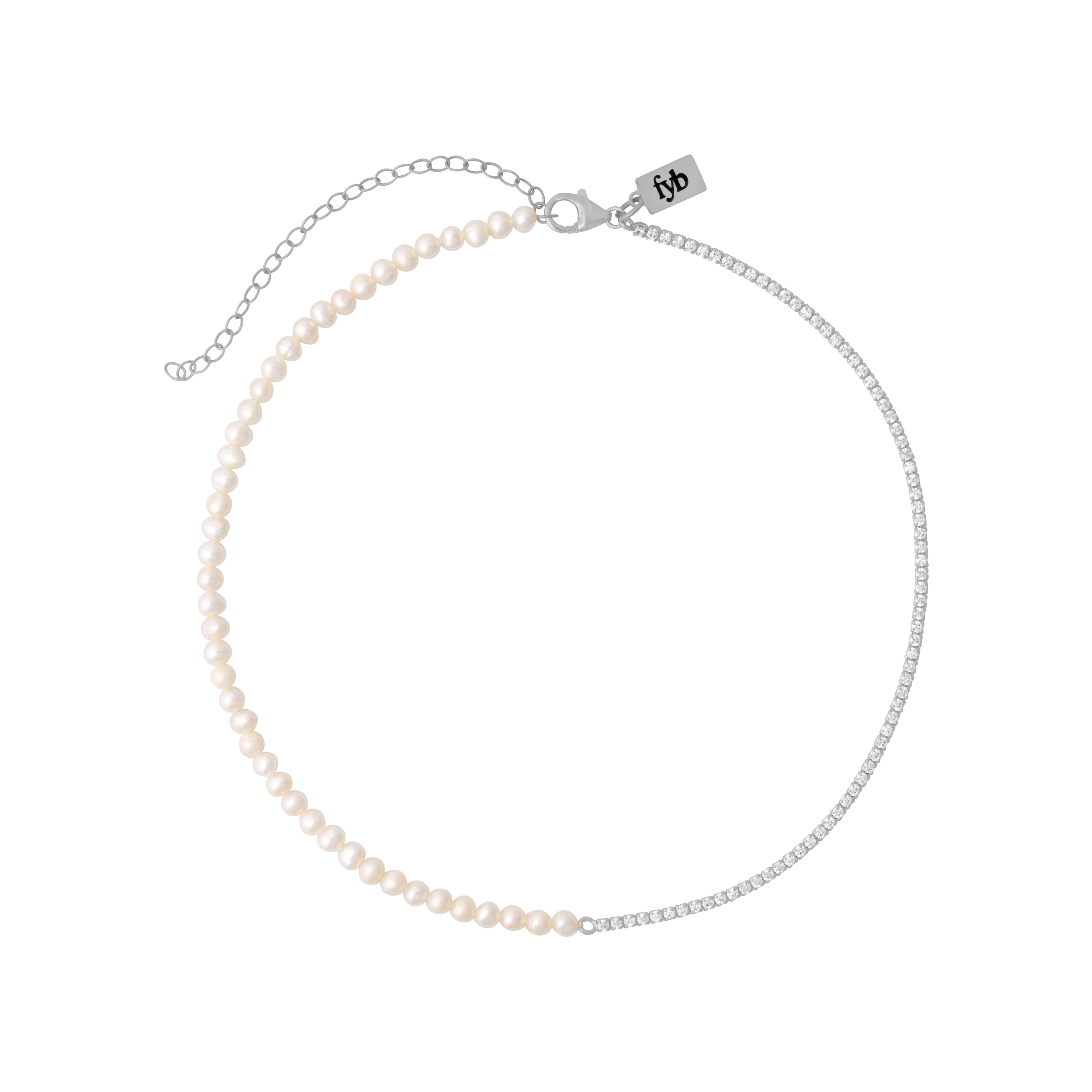 SEREPHINA TENNIS CHOKER SILVER