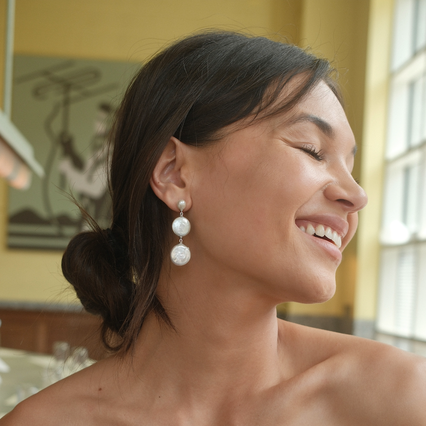 LULU PEARL EARRINGS
