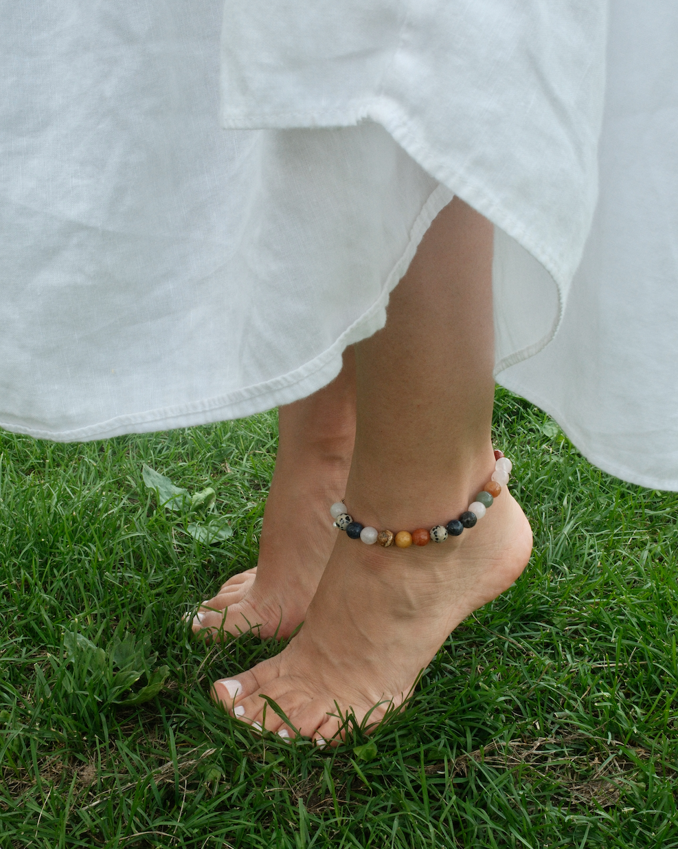 PALOMA ANKLET MULTI STONE