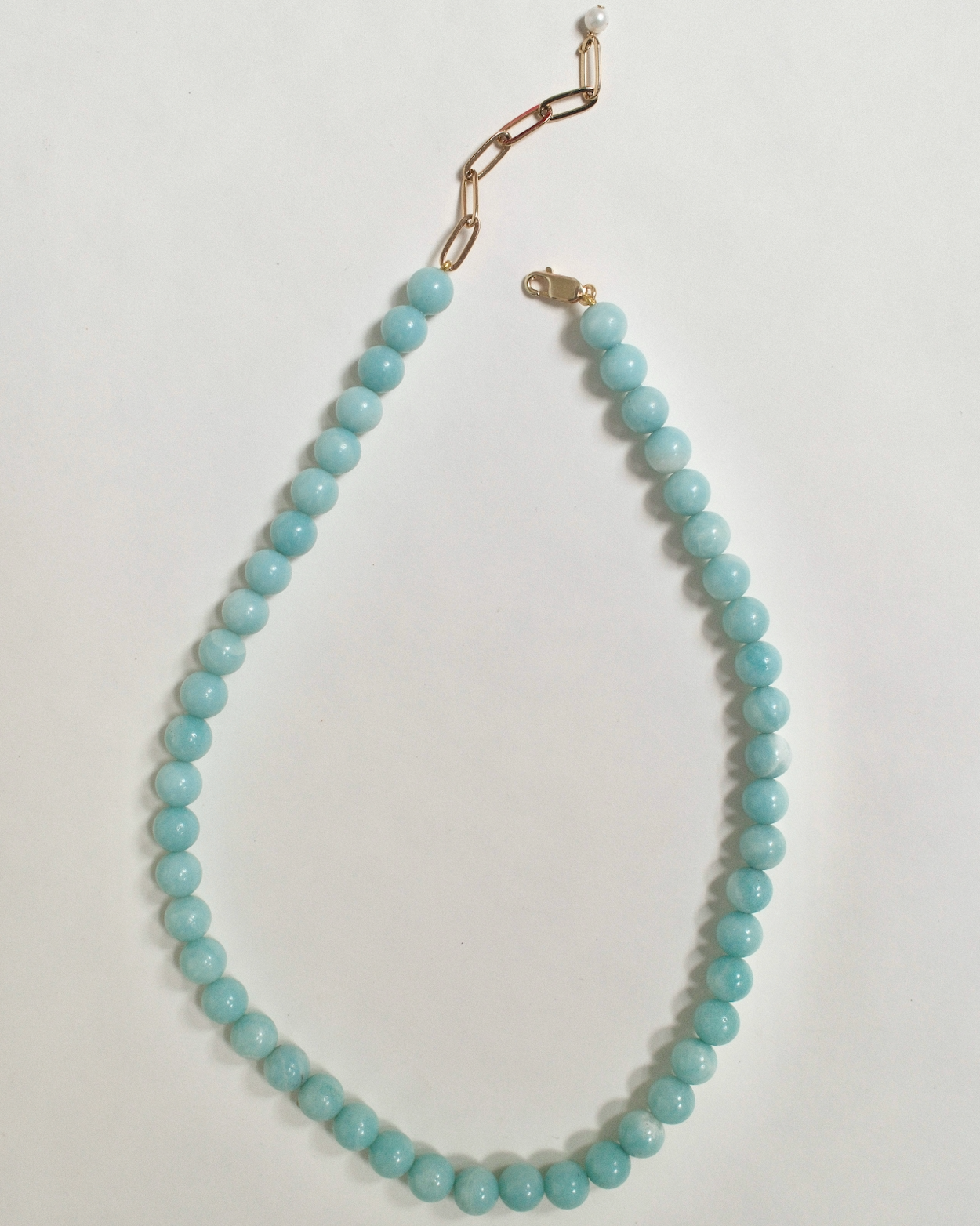 PETITE PALOMA NECKLACE AMAZONITE