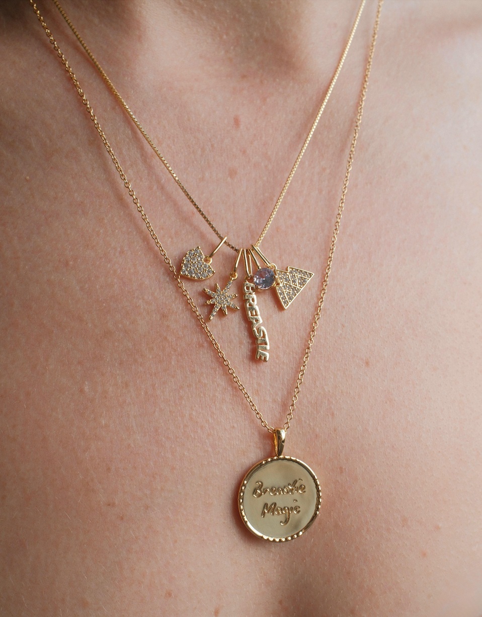 BREASTIES MAGIC COIN NECKLACE
