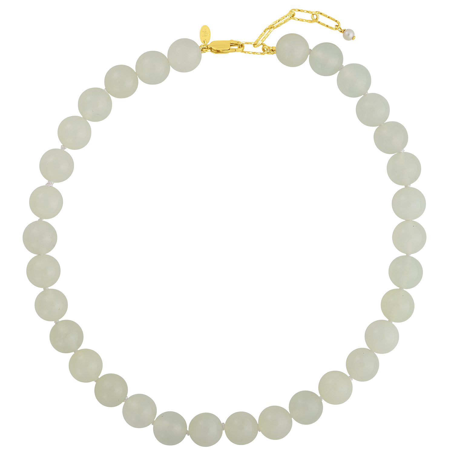 PALOMA NECKLACE LIME JADE