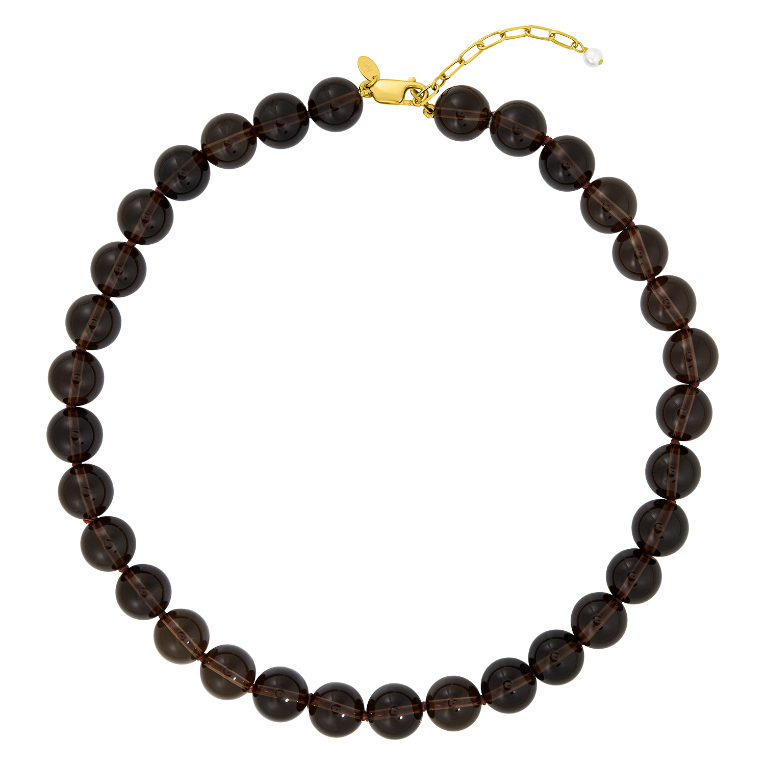 PALOMA NECKLACE SMOKY QUARTZ