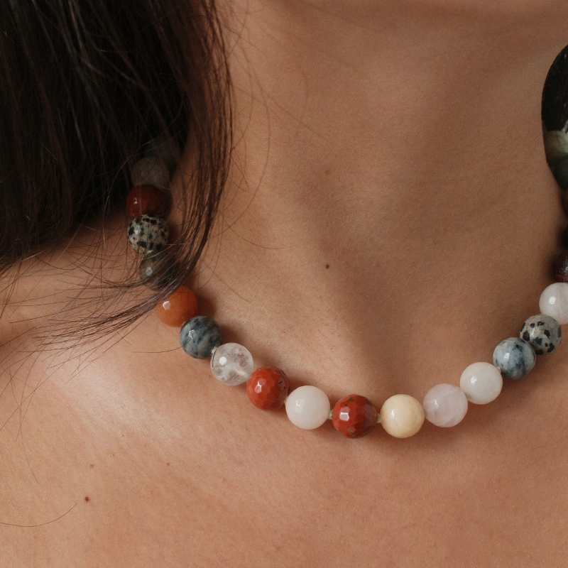PALOMA NECKLACE MULTI STONE