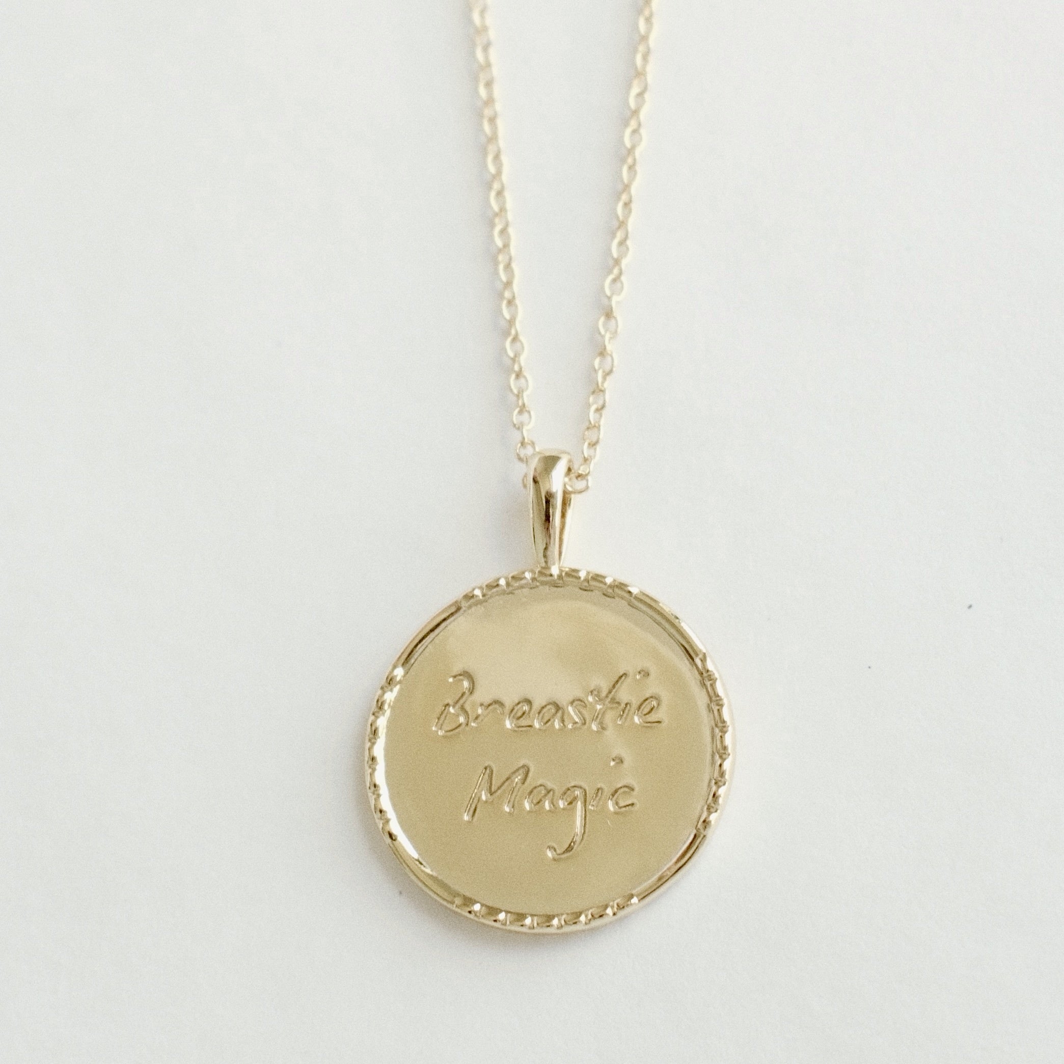 BREASTIES MAGIC COIN NECKLACE