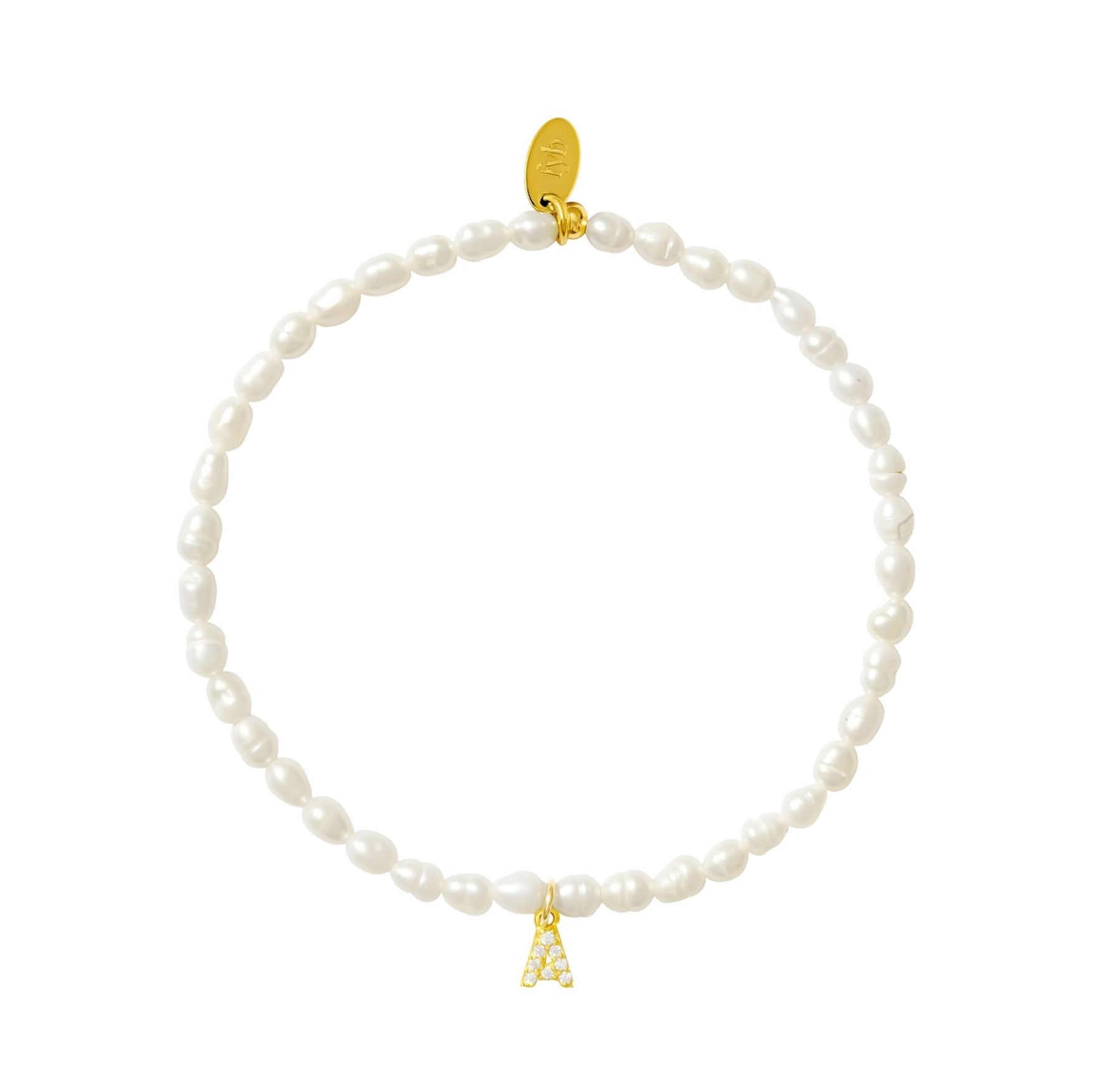 PEARL IDENTITY BRACELET GOLD